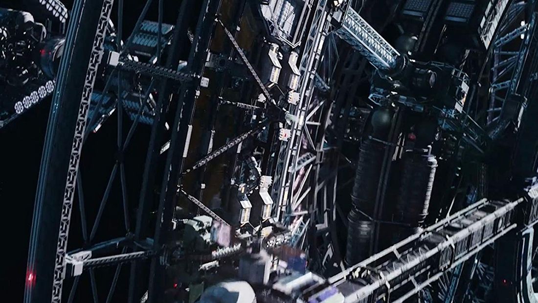 Chuxiao Qu in Liu Lang Di Qiu, or 'The Wandering Earth' (2019)