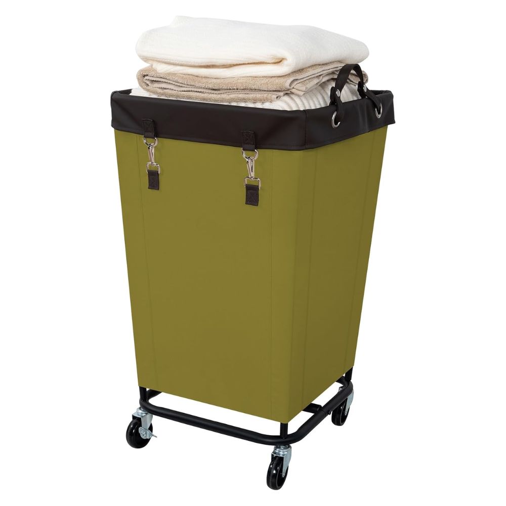 FLYBOX Laundry Hamper with Wheels, 160L