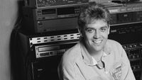 British songwriting and production team Stock Aitken Waterman, circa 1985. Left to right: Mike Stock, Matt Aitken and Pete Waterman. (Photo by Tim Roney/Getty Images)