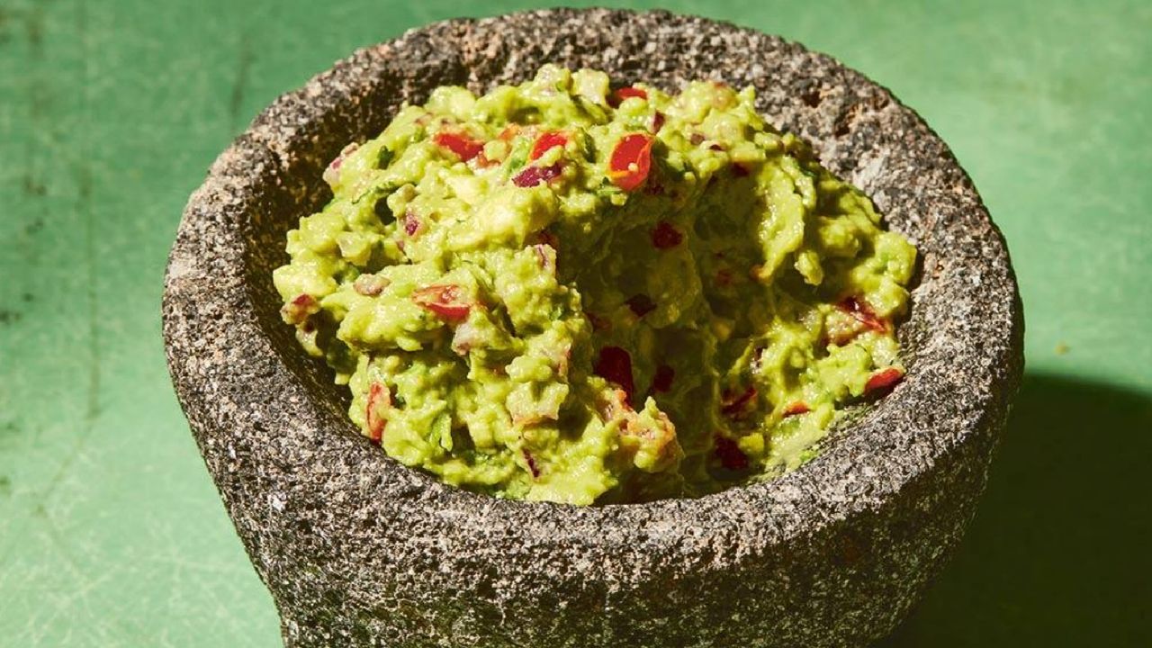 Guacamole recipe taken from Ciudad de México