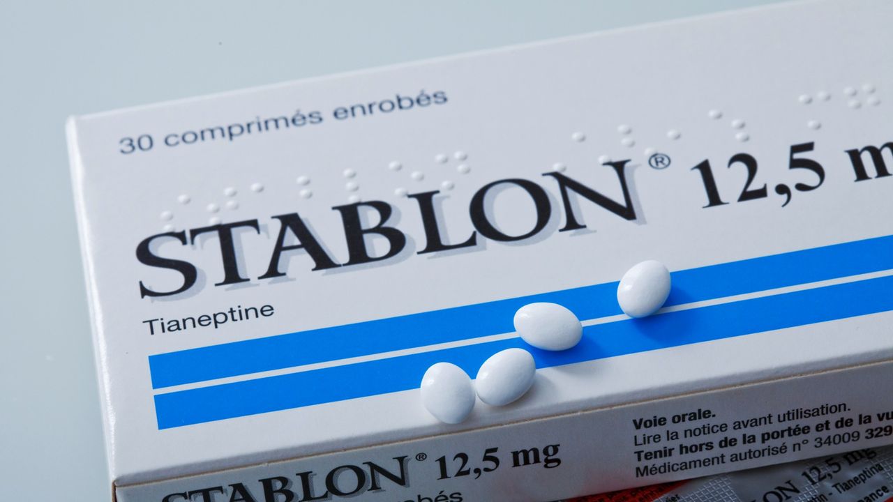 Tianeptine in Stablon.