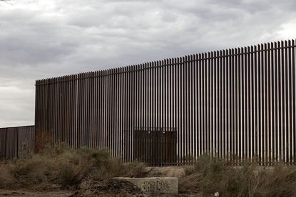 Southern border wall.