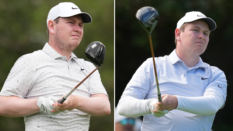 Robert MacIntyre hits drivers