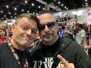 Scott Snyder and Greg Capullo at Comic-Con International: San Diego 2019