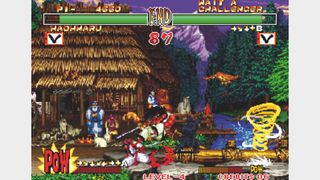 Samurai Shodown 2 on the Neo Geo