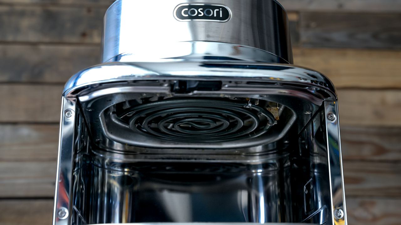 Cosori Iconic Air Fryer in a kitchen
