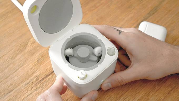 Apple AirPods can get this washing machine for wireless earbuds cleans them