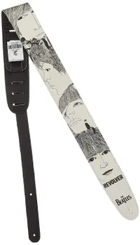 Revolver artworked Beatles Vinyl Guitar Strap: $34.78