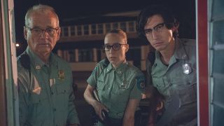 Billy Murray, Adam Driver and Chloe Sevigny in The Dead Don't Die