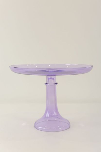 Estelle Colored Glass Cake Stand