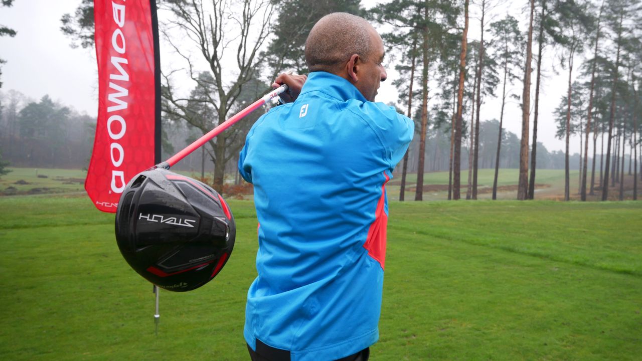 TaylorMade Stealth driver fitting guy hall