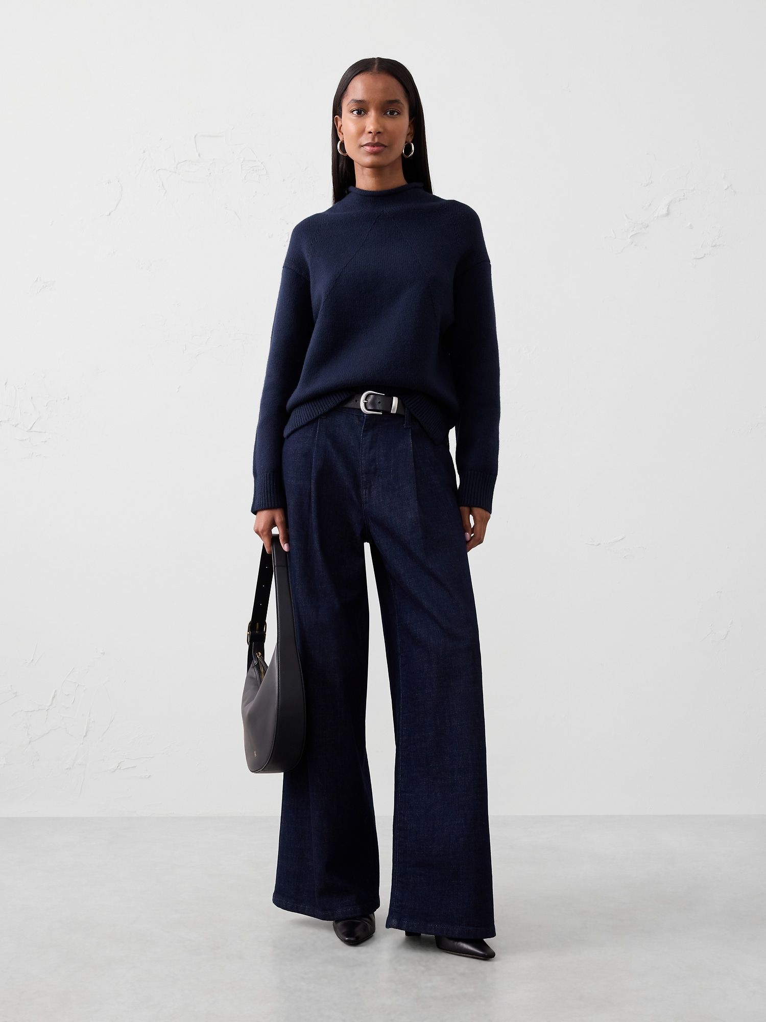 Perfectly Soft Roll-Neck Sweater
