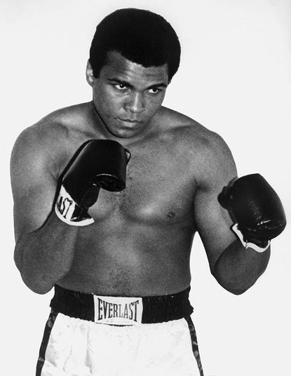 Boxer Muhammad Ali.