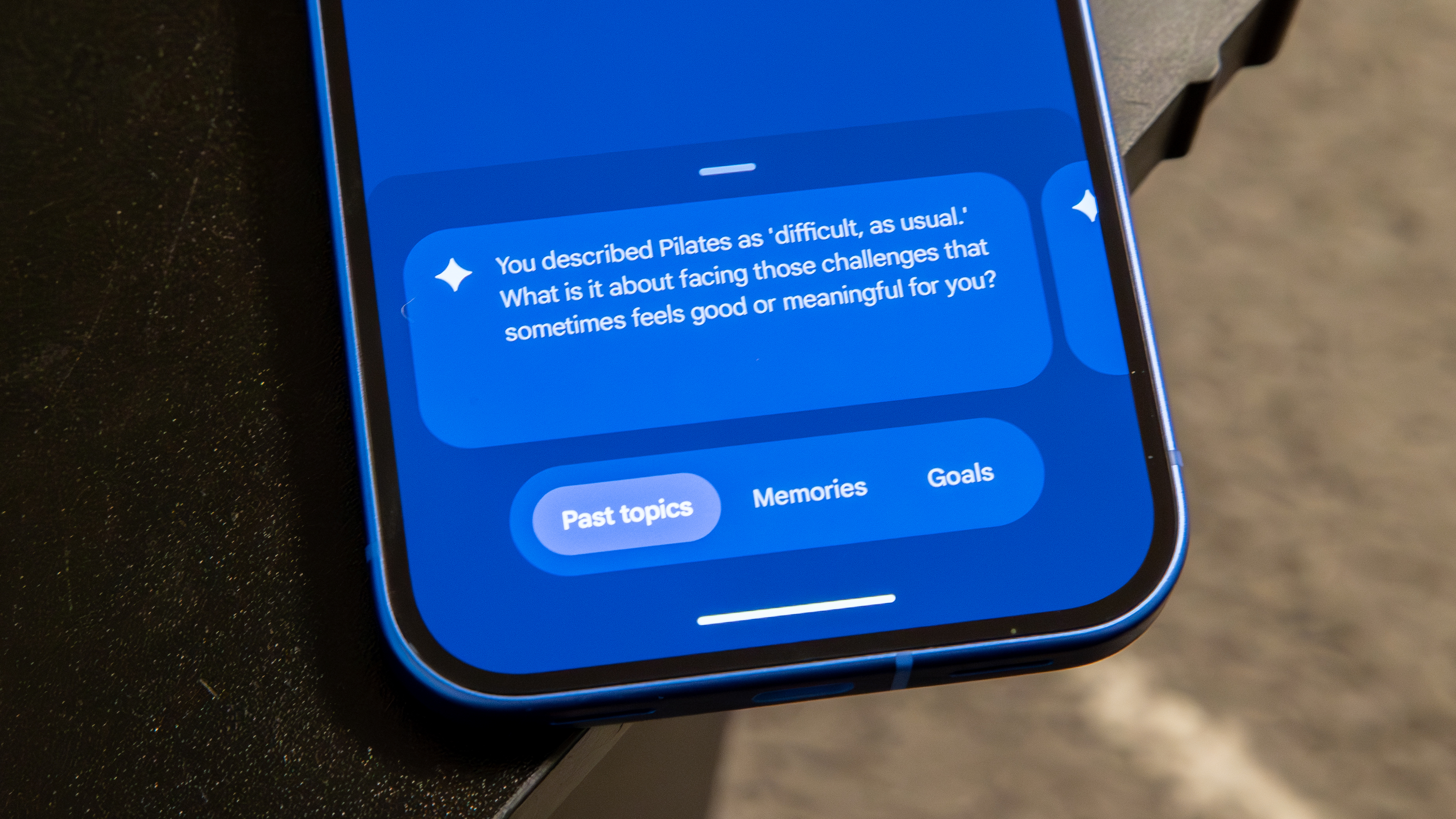 Pixel Journal AI prompt on the Pixel 10