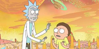 Justin Roiland as Rick and Morty on Rick and Morty