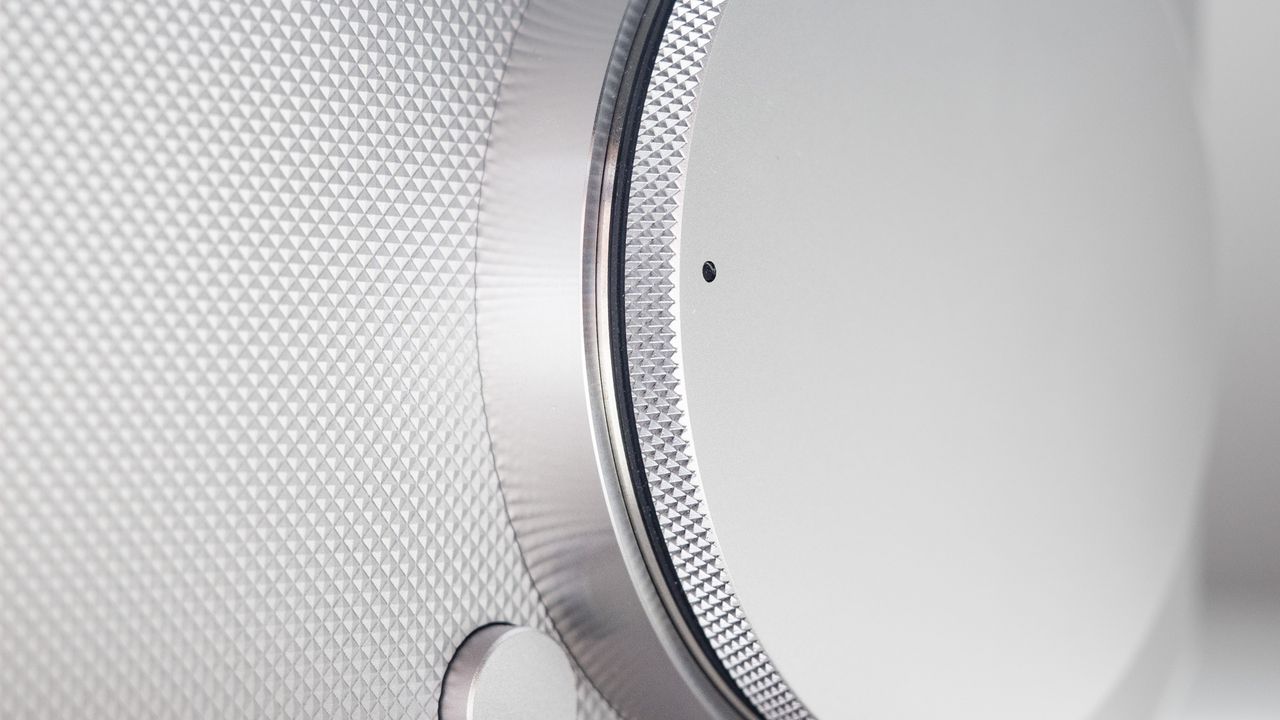 Sigma BF with its body cap, on a white surface in strong light, with defined shadows