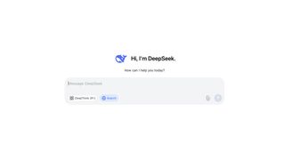 DeepSeek welcome