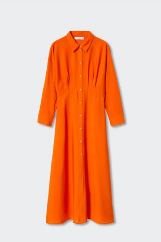 Mango Flowy shirt dress