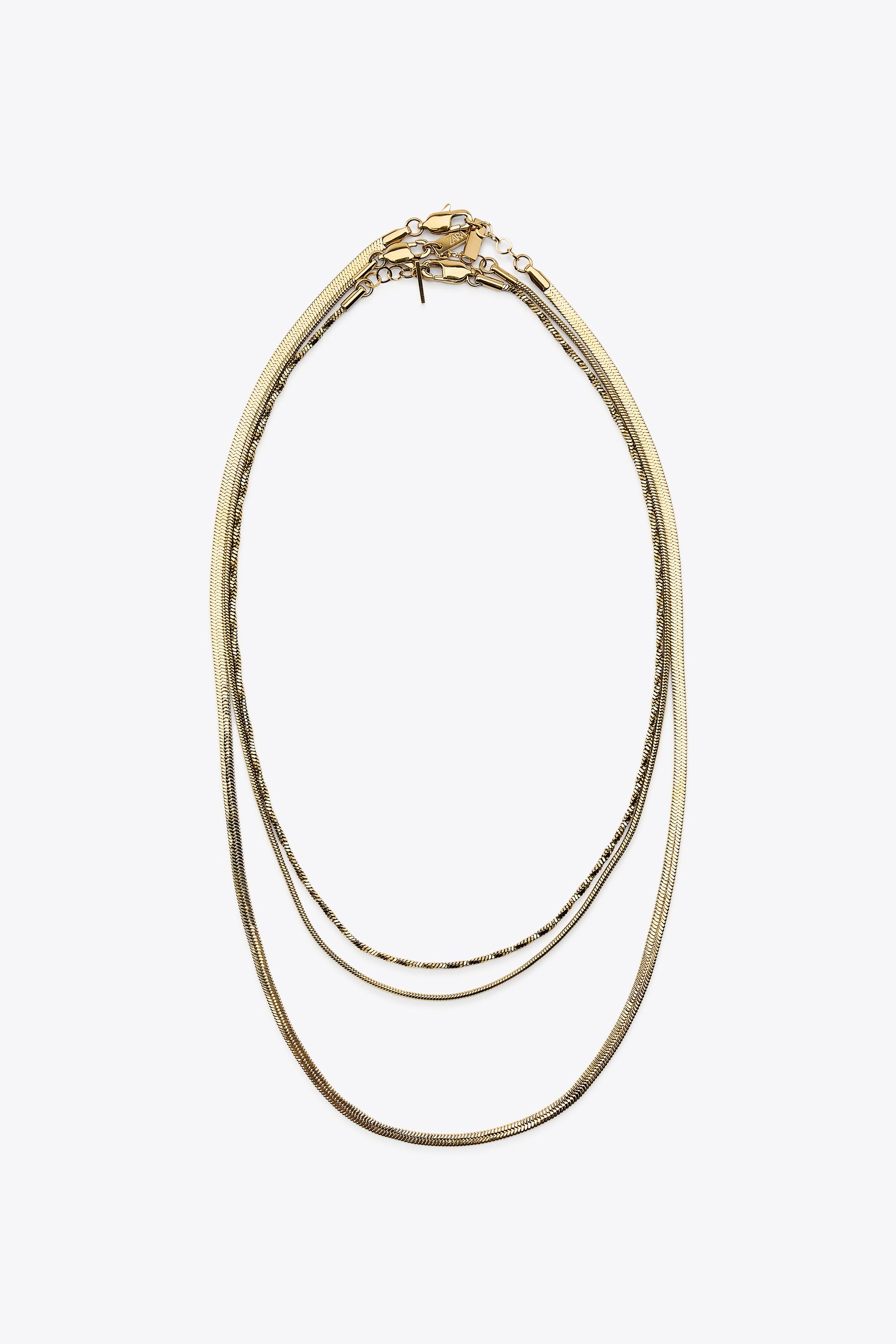 Pack of Waterproof Metal Chain Necklaces