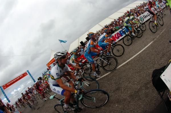 Stage five gets underway