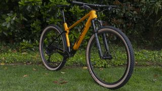 Berria Bravo 7 softail mountain bike pictured from the front