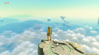 Link stares across the sky in Tears of the Kingdom