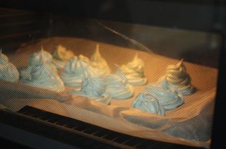 Blue baking