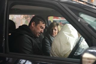 As debris starts to fall, will Warren Fox save his mother Norma's life in Hollyoaks? 