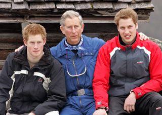 Prince Charles, Prince William and Prince Harry