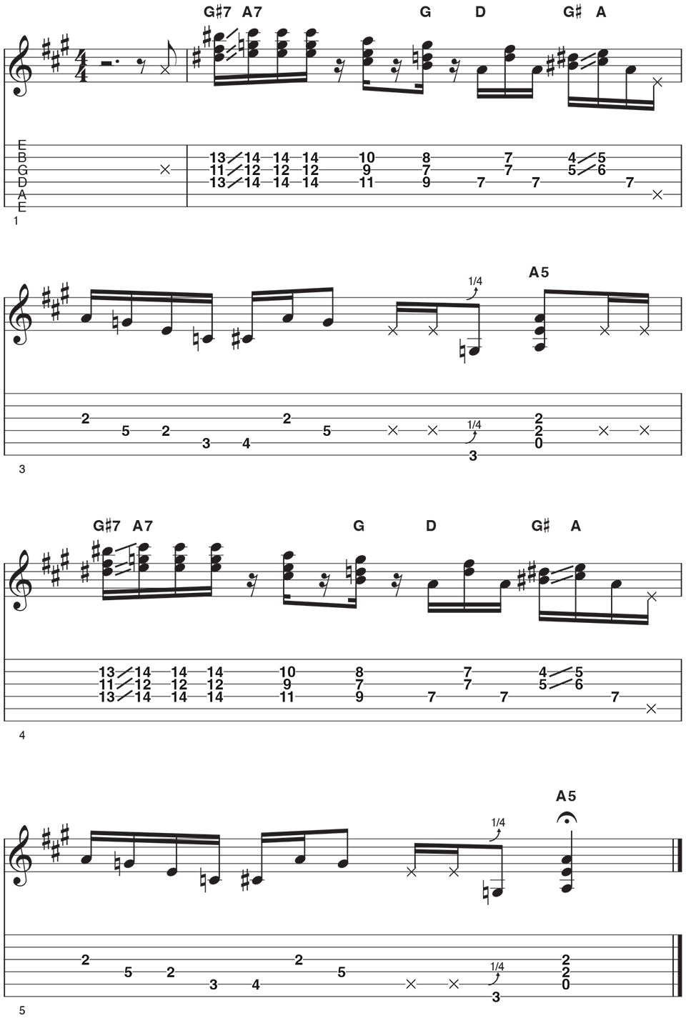 Mixolydian Lick