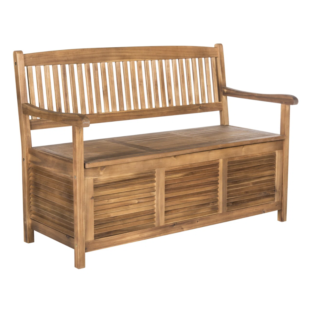 One Allium Way&amp;reg; Wooden Storage Bench &amp;amp; Reviews | Wayfair