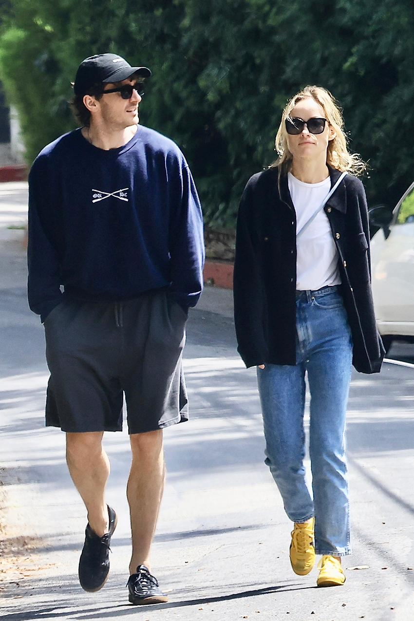 Olivia Wilde just wore the next It sneaker trend of spring and summer, and I can't wait to wear it, too.