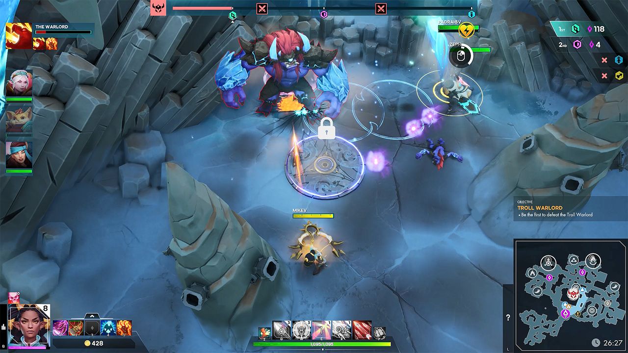 Evercore Heroes gameplay screenshot