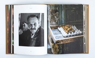 Spread from On the Hummus Route book