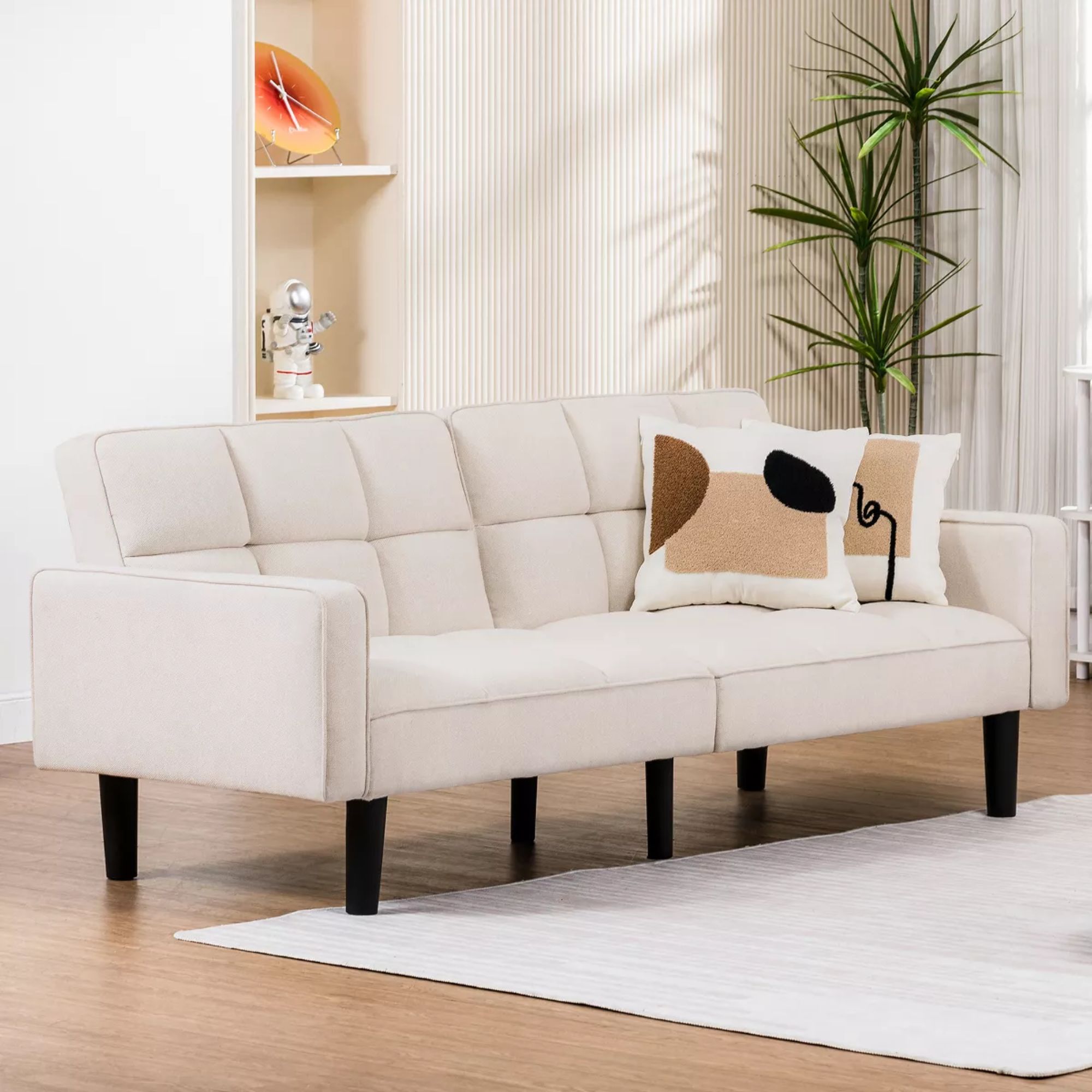 COMHOMA Convertible Futon Sofa Bed