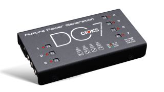 A CIOKS DC7 pedalboard power supply