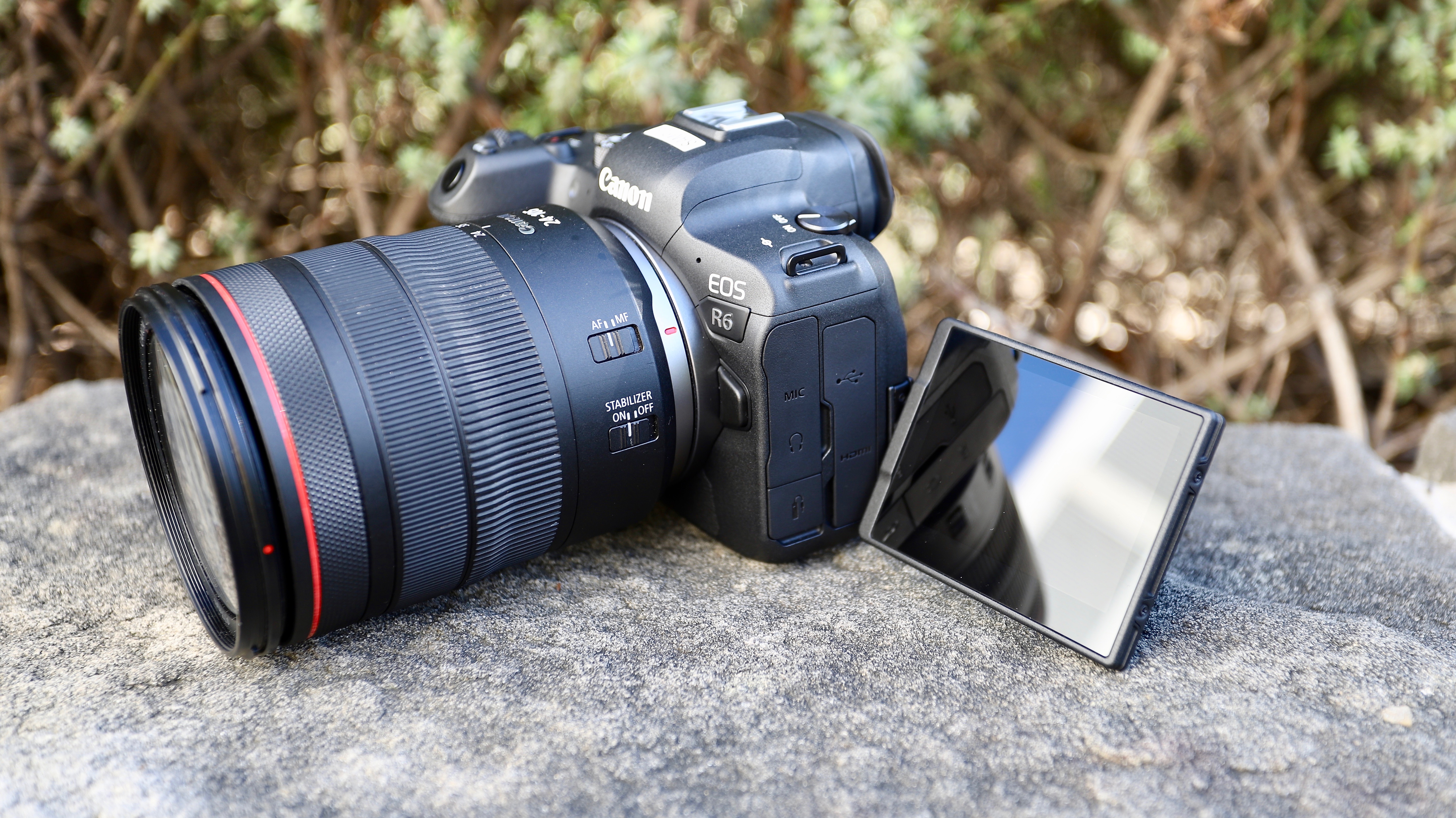 Canon EOS R6 touchscreen