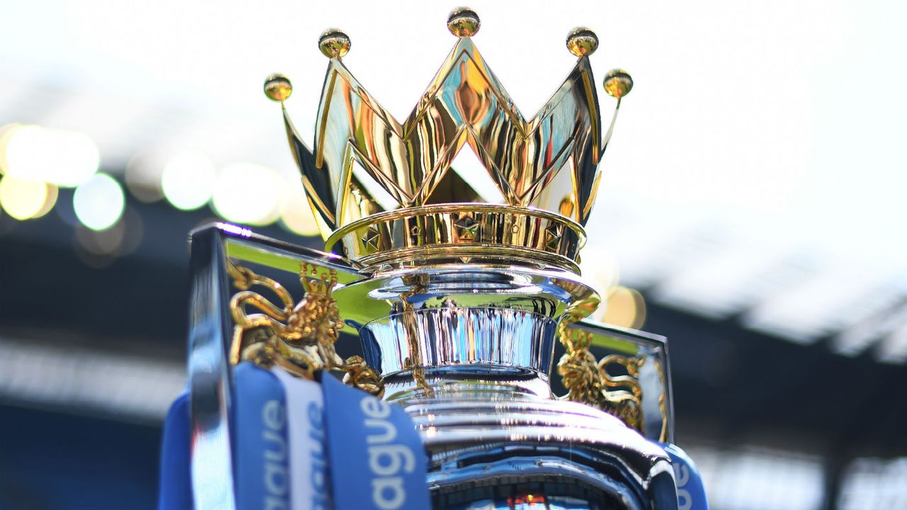 Premier League trophy