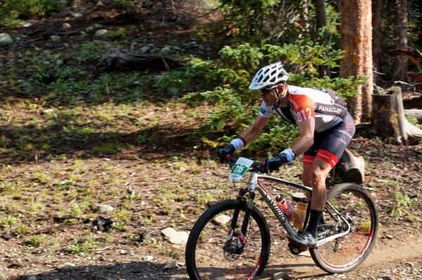 Local judge, Mark Thompson, finishing up the three-day Epic with a convincing lead.