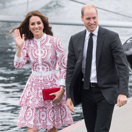 Prince William Kate Middleton flying