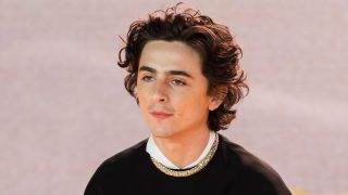 LONDON, UNITED KINGDOM - FEBRUARY 15, 2024: Timothee Chalamet attends the world premiere of 'Dune: Part Two' presented by Warner Bros. Pictures & Legendary in Leicester Square in London, United Kingdom on February 15, 2024.