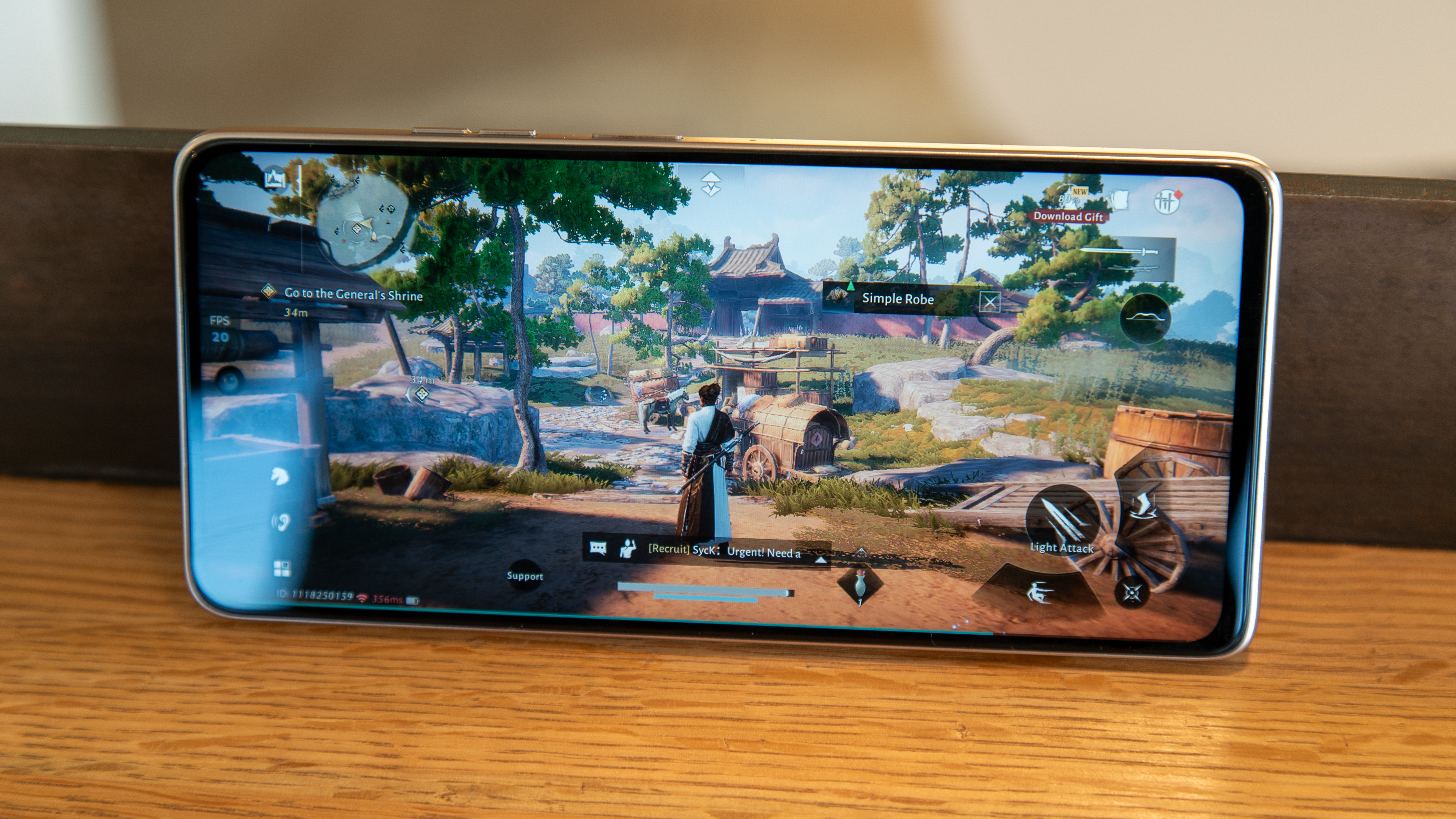 Where Winds Meet on the Moto G Power 2026