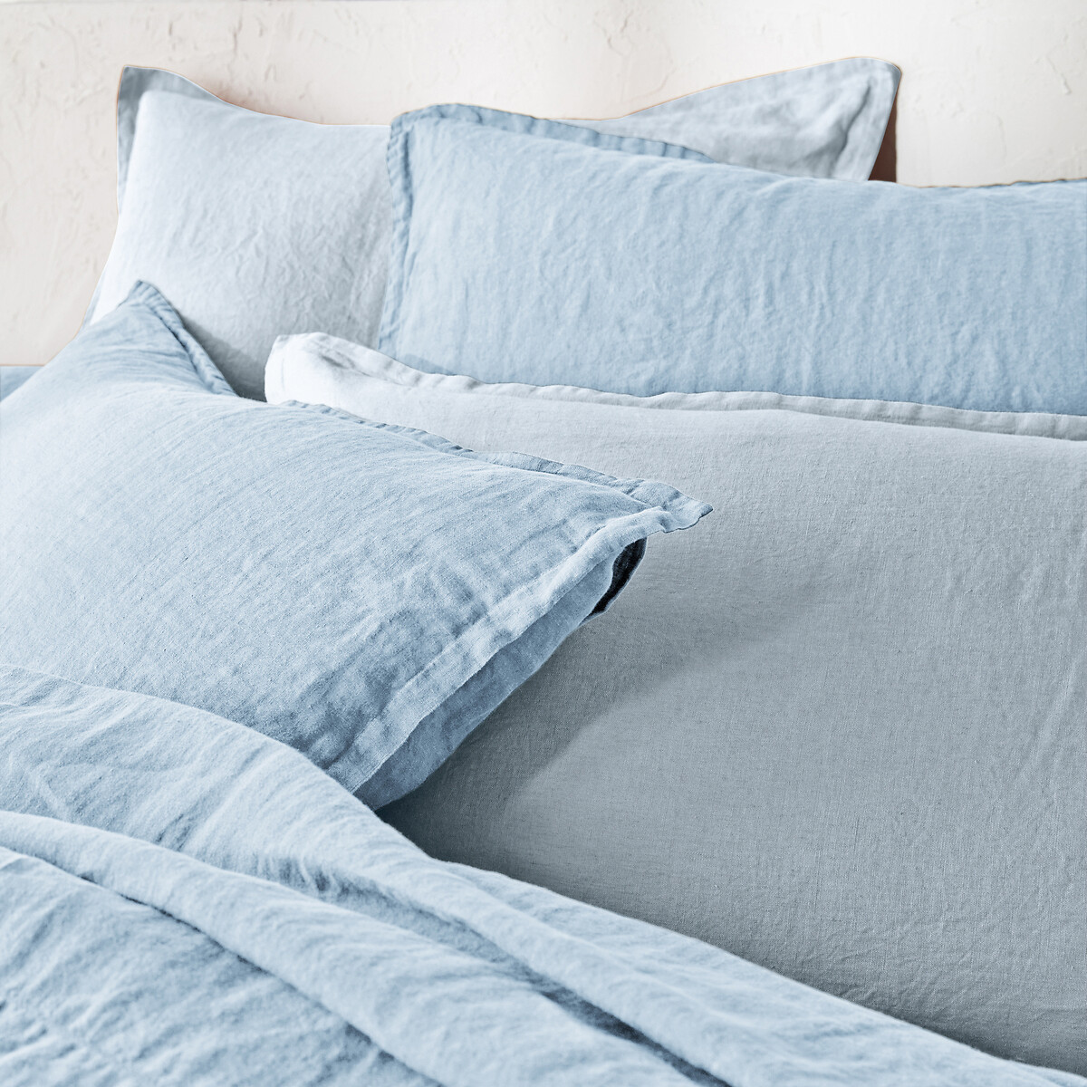 Linot Plain 100% Washed Linen Duvet Cover