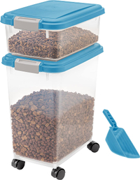 IRIS USA Airtight Food Storage Container Combo with Scoop for Pet RRP: $36.99 | Now: $31.44 | Save: $5.55 (15%)