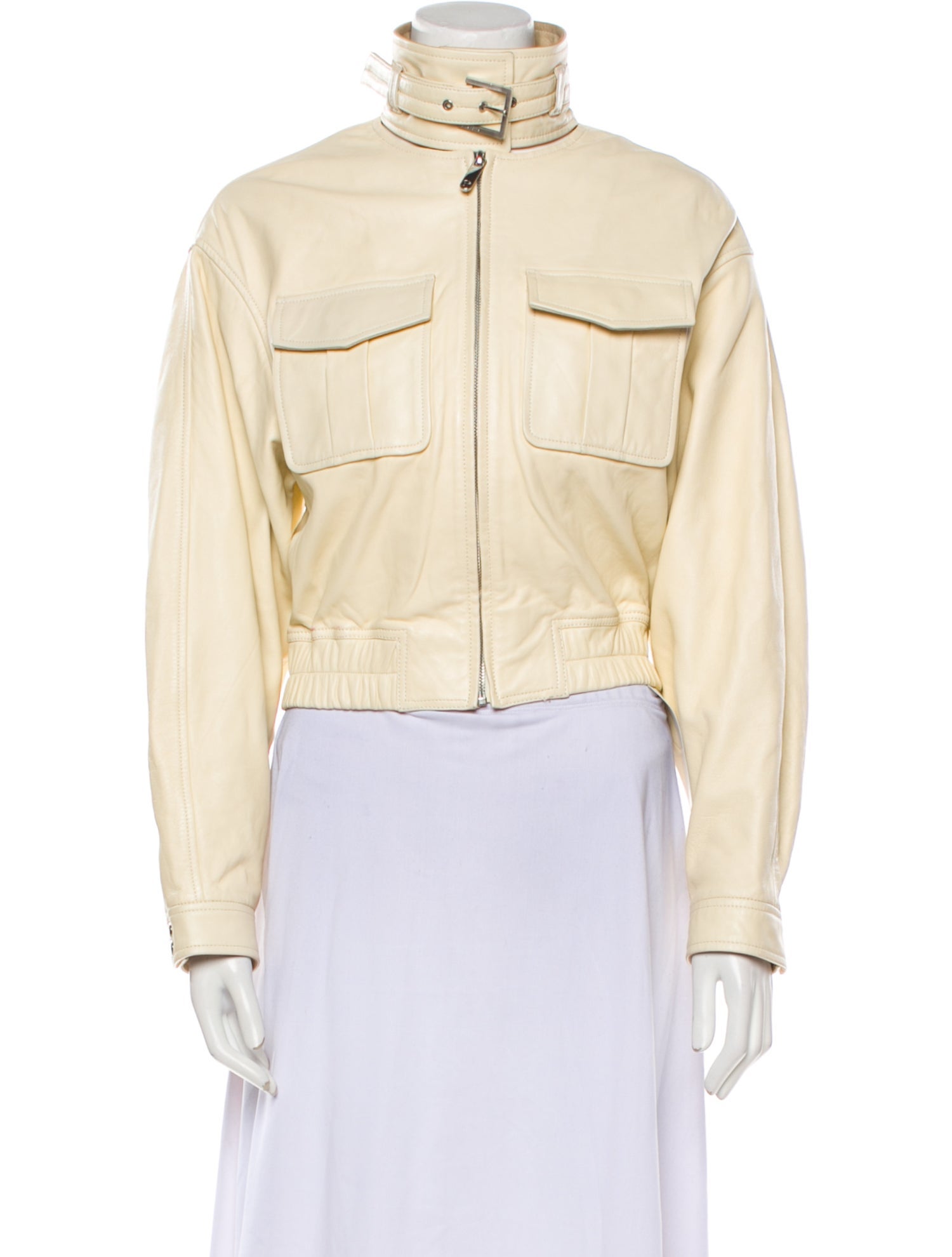 Lamb Leather Bomber Jacket