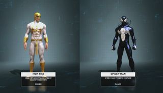Marvel Heroes Omega DLC Iron Fist Symbiote Spider-Man