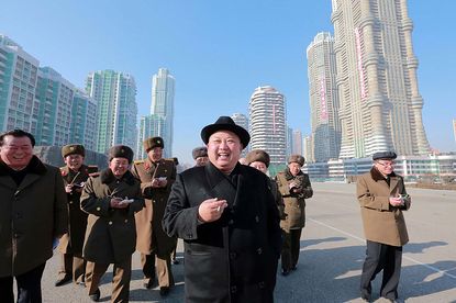 An undated picture released from North Korea's official Korean Central News Agency shows North Korean leader Kim Jong-Un