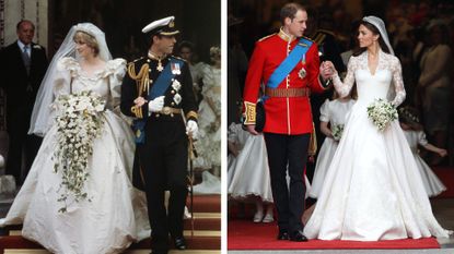 Prince William and Kate Middleton wedding day