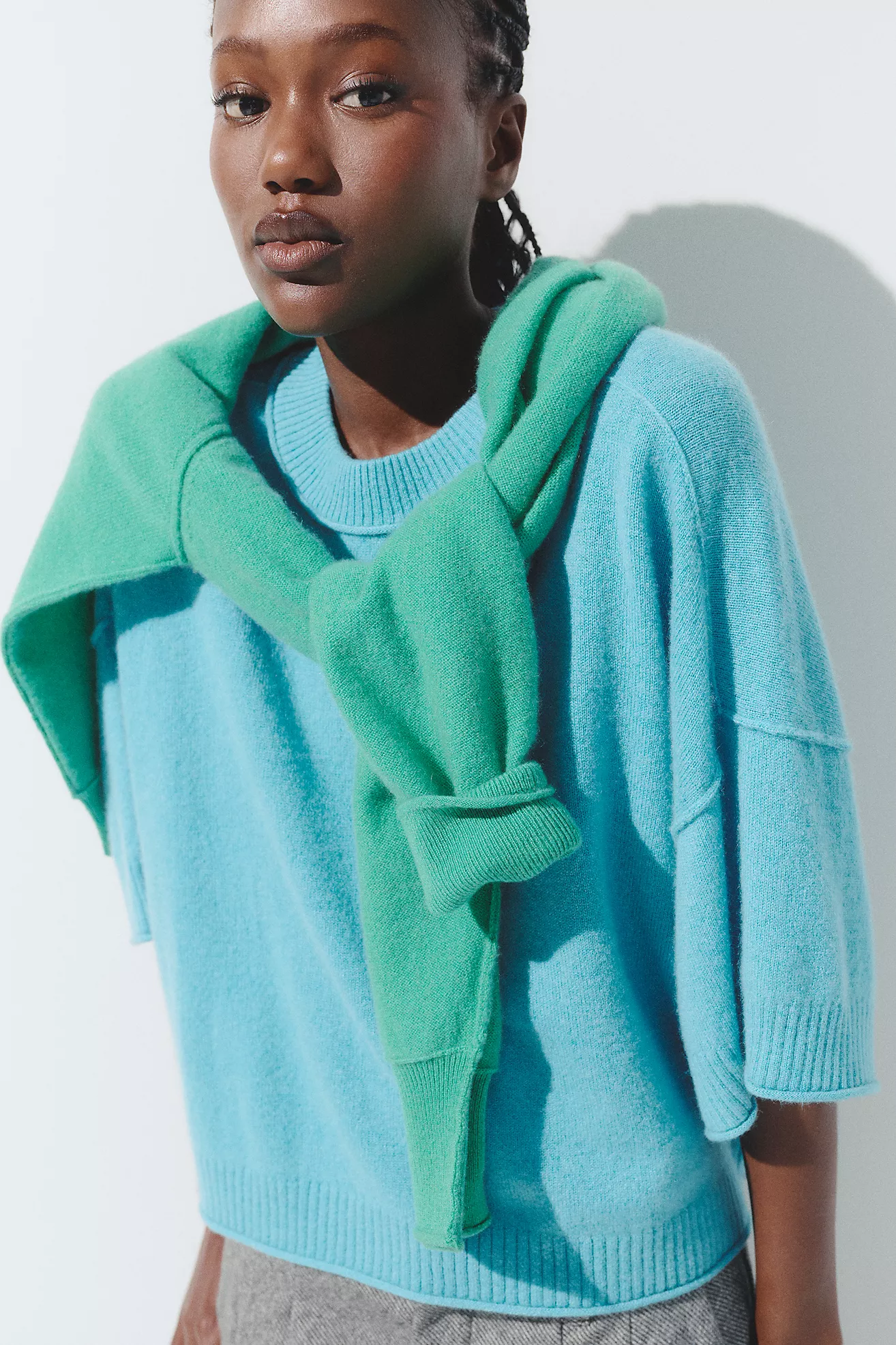 By Anthropologie Goldie 100% Cashmere Sweater