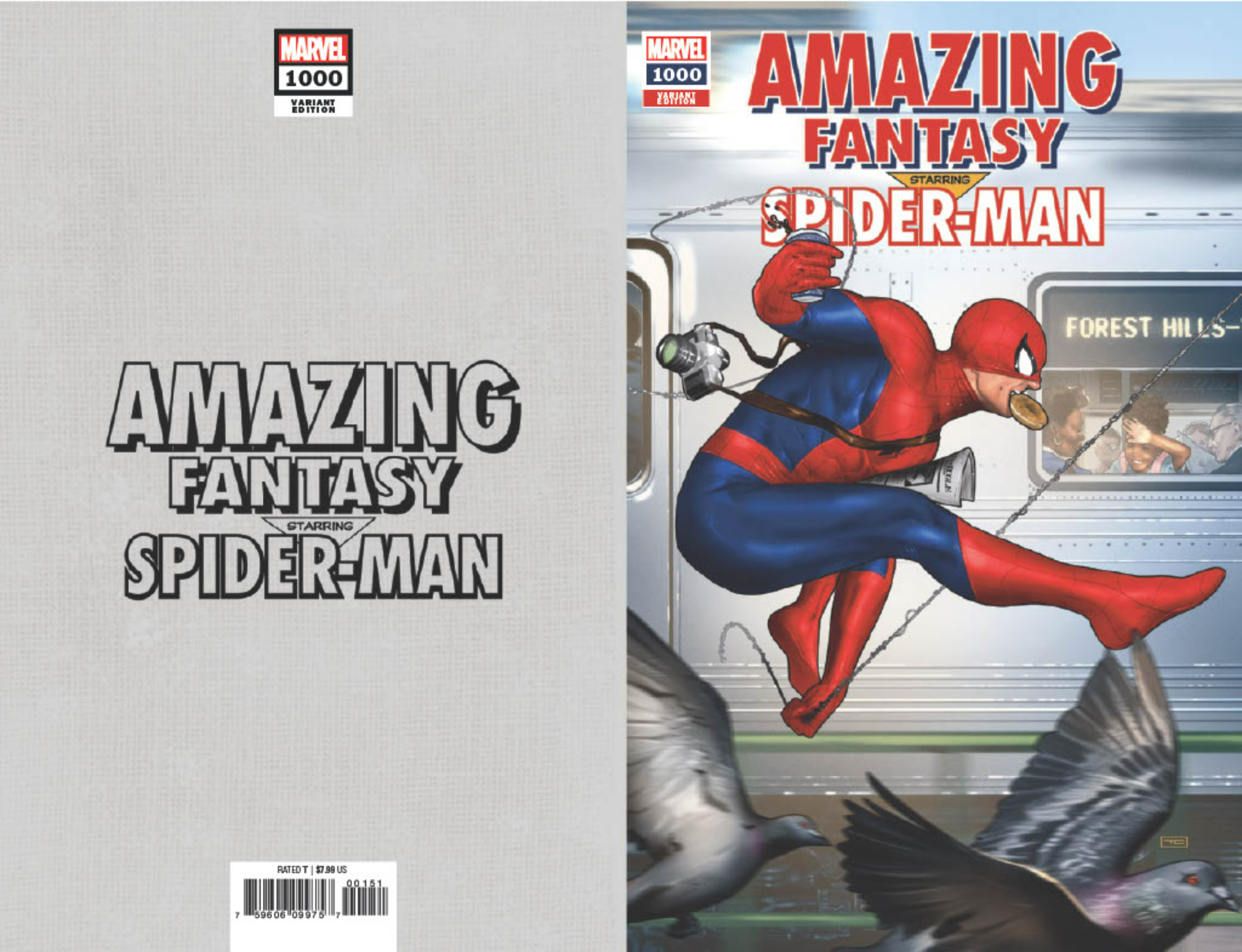 Amazing Fantasy #1000 page